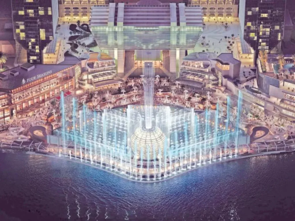 Al Maryah Island Waterfront Revamp: AI-Powered Water Jets Redefining Abu Dhabi Luxury