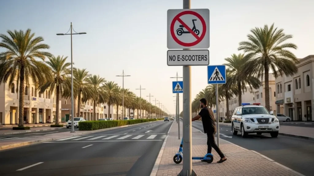 New Safety Regulations in Ajman — ban of E-Scooters on Public Roads (2025 Update)